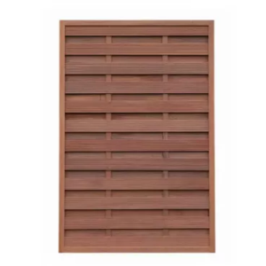Keruing Scherm Elegant 120x180 cm