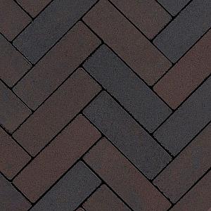 Sierbetonklinker Lyon Dikformaat 21x7x8 cm Mangaan genuanceerd