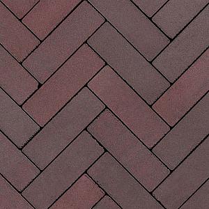 Sierbetonklinker Lyon Dikformaat 21x7x8 cm Rood/Bruin genuanceerd
