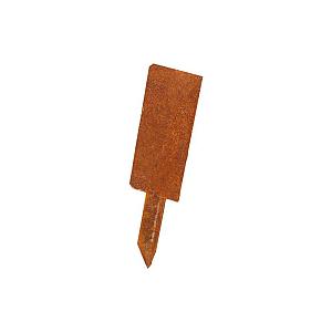 Koppelspies tbv 16,5 cm hoge cortenstalen kantopsluiting