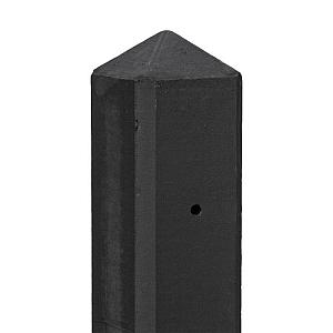Betolux Beton-tussenpaal 180x10x10 cm gecoat Antraciet