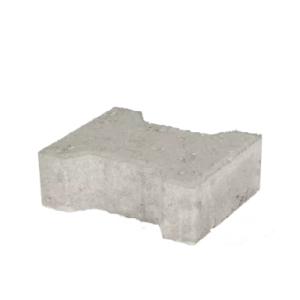 H-verbandsteen Basicstone 8 cm Grijs