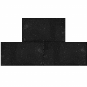 Betontegel 15x30x4,5 cm Zwart