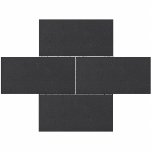 Cottage stone Bristol 30x60x4 cm Zwart