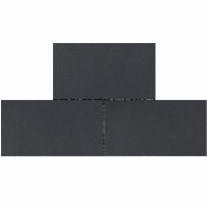 Cottage stone Bristol 40x80x4 cm Zwart