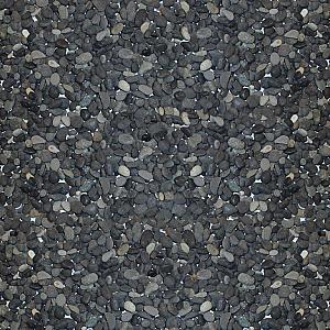 Beach Pebbles Deluxe 8-16 mm Zwart, zak 20 kg