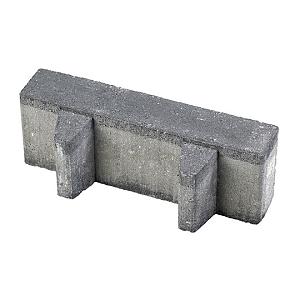 Aqua Brick 40% open 10x30x8 cm Zwart