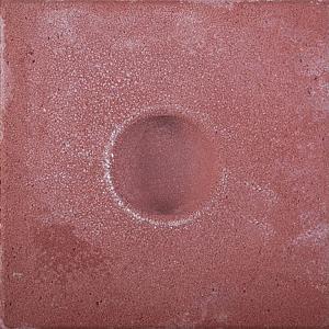 Knikkerpottegel 30x30x6 cm Rood