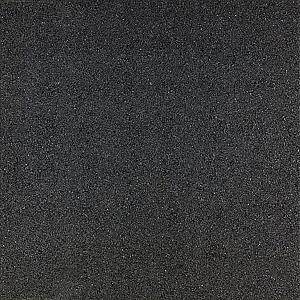 Rubbertegel 50x50x4,5 cm Zwart