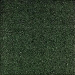 Rubbertegel 50x 50x2,5 cm Groen