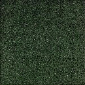 Rubbertegel 50x 50x2,5 cm Groen