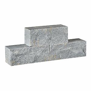 Stapelblok Graniet Dark Grey  30x12x12 cm Donkergrijs