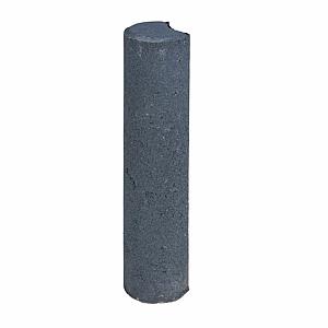 Palissadepaal 35xØ8 cm Zwart