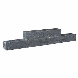 Tegula Palissaden 60x14x11 cm Zwart