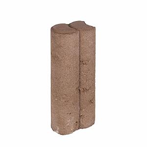 Duo Palissadepaal 8,3x25xØ6 cm Bruin