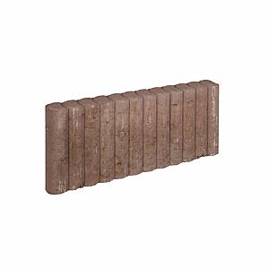 Mini Palissadeband 50x25x6 cm Bruin