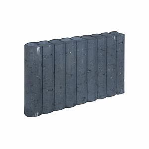 Rondo Palissadeband 50x35x8 cm Zwart