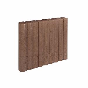 Rondo Palissadeband 50x50x8 cm Bruin
