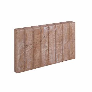 Blokjesband 50x35x6 cm Bruin