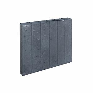 Blokjesband 50x50x8 cm Zwart