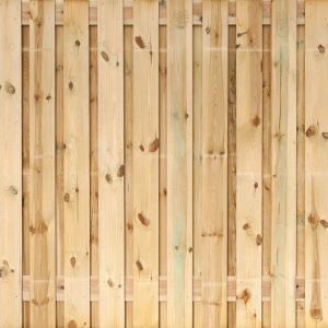 Tuinscherm Breda 21-planks 180x180 cm Grenen Groen geïmpregneerd