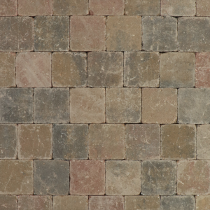 Metro Trommelsteen 15x15x6 cm S Brons genuanceerd