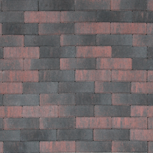Tremico betonklinker (DF) 20x6,7x6 cm Rood-zwart