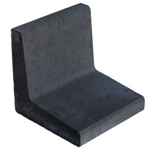 L-element 40x40x40 cm Antraciet