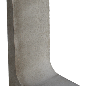 L-element 100x50x40 cm Grijs