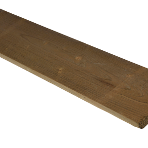 Plank 1,5x14x180 cm ME Grenen geschaafd groen geïmpregneerd