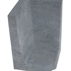 L-hoekelement 60x40x40 cm Antraciet
