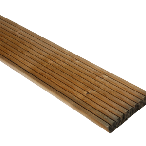 Dekdeel 2,7x14,5x400 cm Grenen groen geïmpregneerd