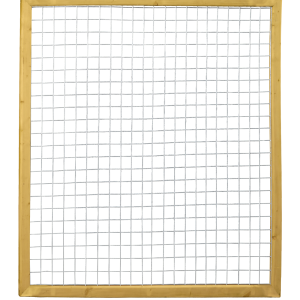 Gaaselement Wilnis met zachthouten frame 180x180 cm Groen geïmpregneerd