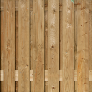 Tuinscherm Breda 21-planks 130x180 cm Grenen Groen geïmpregneerd