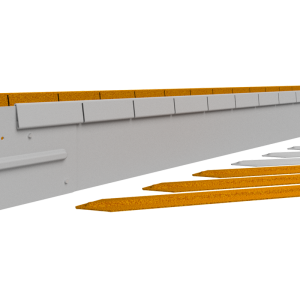 Flexline borderrand Cortenstaal 220x10 cm