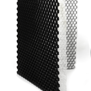 ECCOgravel grindrooster met onkruiddoek 160x120x3 cm Antraciet