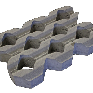 Grastegel type A 60x40x10 cm Grijs