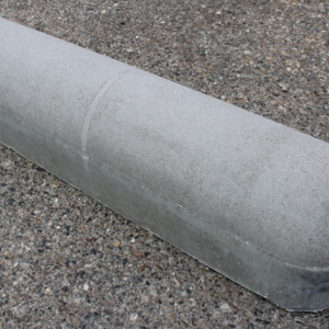 Parkeerstootband enkelzijdig 20x20x90 cm grijs