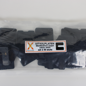 Ceramidrain vulplaatje 2 mm (zak à 50 stuks)