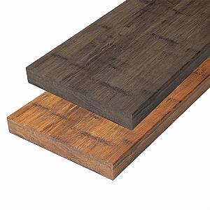 Kantplank 3x12x200 cm Bamboe donkerbruin