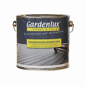 Bamboo olie 2,5 liter lichtbruin