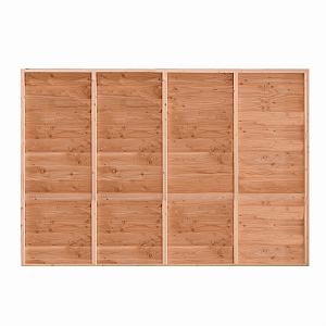 Buitenverblijf Wand B enkelzijdig rabat onbehandeld  224 x 228,5