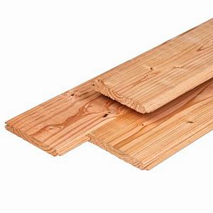 Dakbeschot 1,6x11,6x300 cm (10,8 cm werkend) Douglas geschaafd, onbehandeld