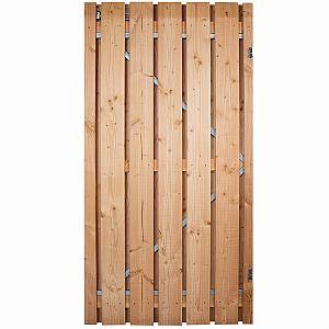 Tuindeur met stalen frame 195x100 cm Recht Douglas