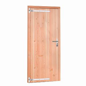 Douglas deur onbehandeld Links draaiende enkele deur dicht 90 x 201