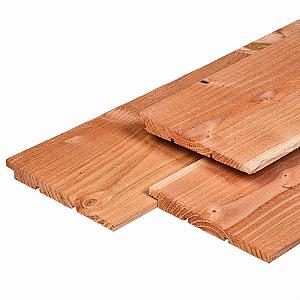 Zweeds rabat 1,1x2,7x17,2x300 cm (15,7 cm werkend) Douglas fijnbezaagd, onbehandeld