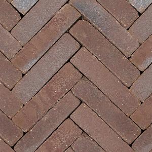 Hollandse Streken waalformaat Zeeuws 5x20x6 cm Paars getrommeld