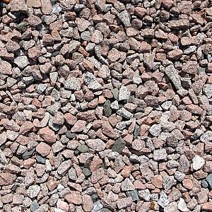 Graniet Split 8-16 mm Rood/grijs, zak 20 kg