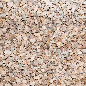 Grauwacke Split 8-16 mm Bruin-rood gewassen, zak 20 kg