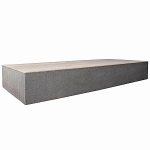 Traptrede Massief 100x40x18 cm Grijs